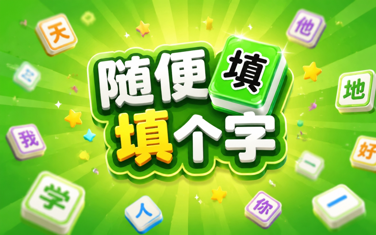 随便填个字