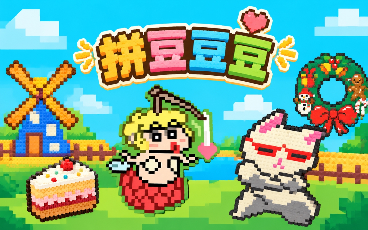 拼豆豆豆