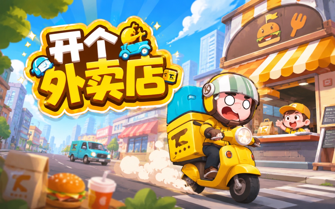 开个外卖店