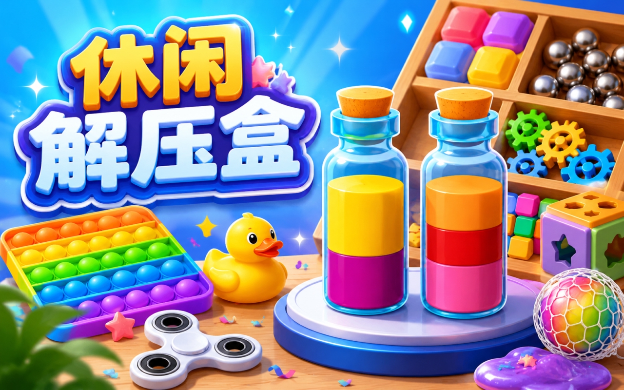 休闲解压盒