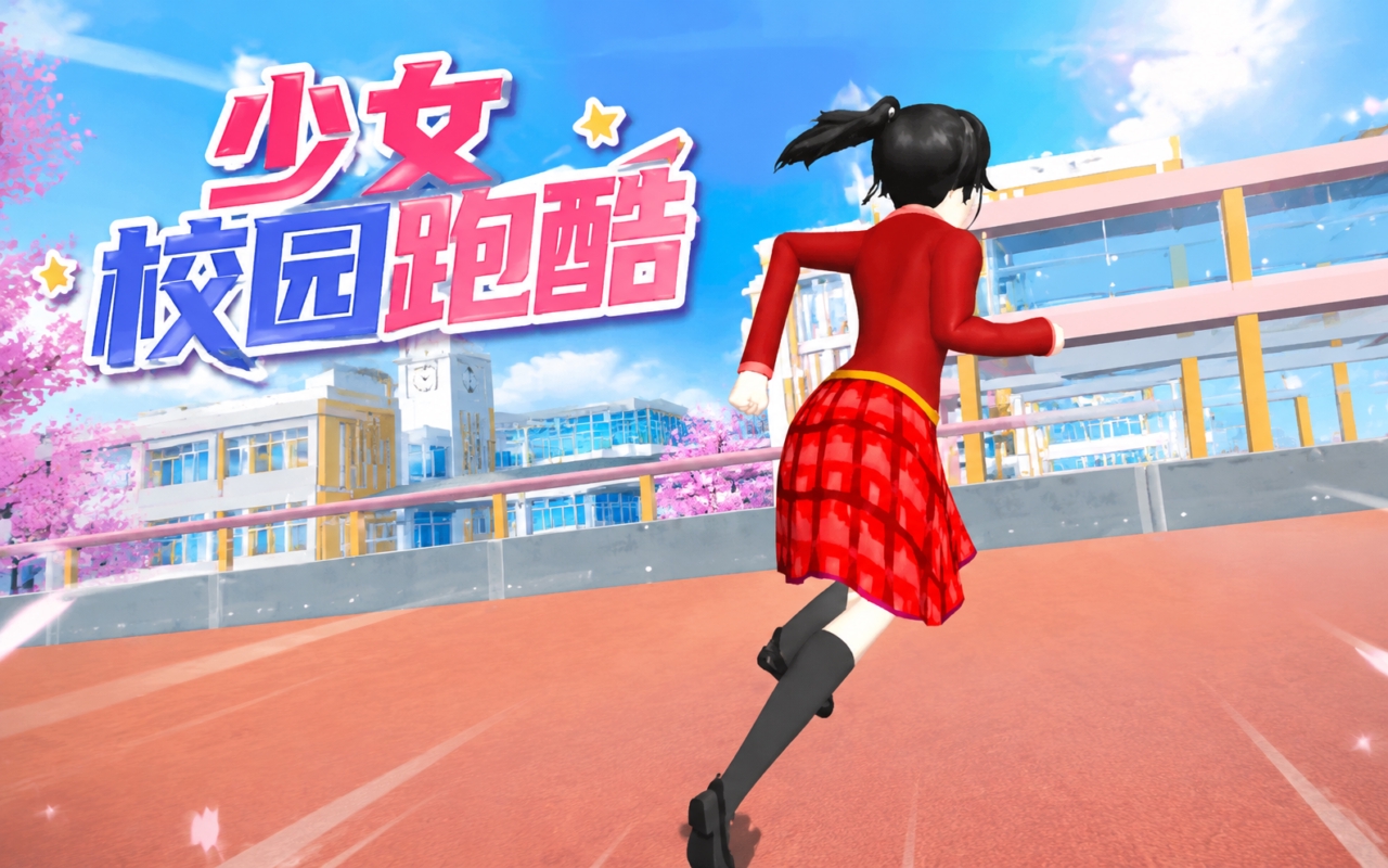 少女校园跑酷
