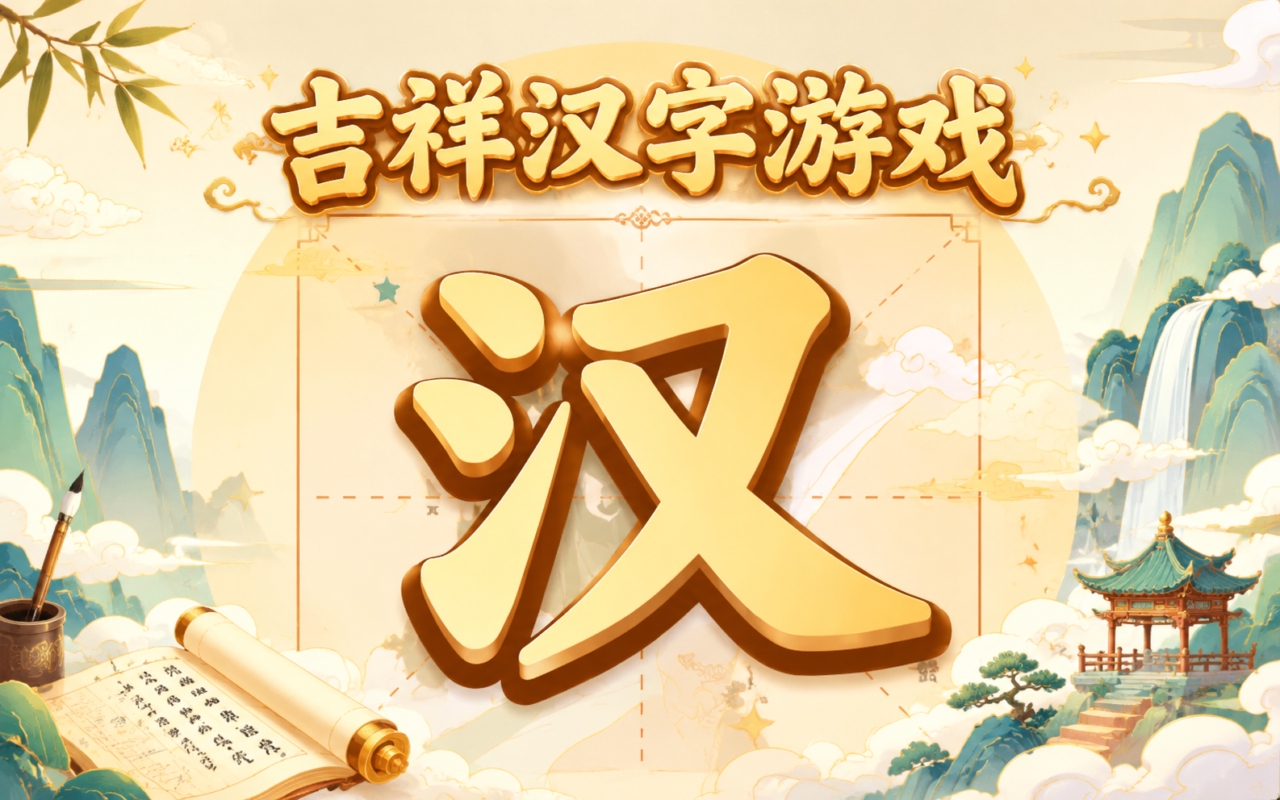 吉祥汉字游戏