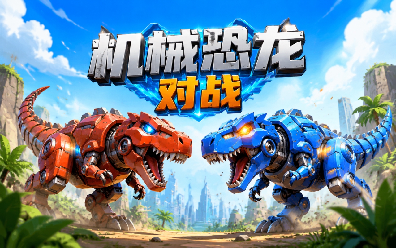 机械恐龙对战