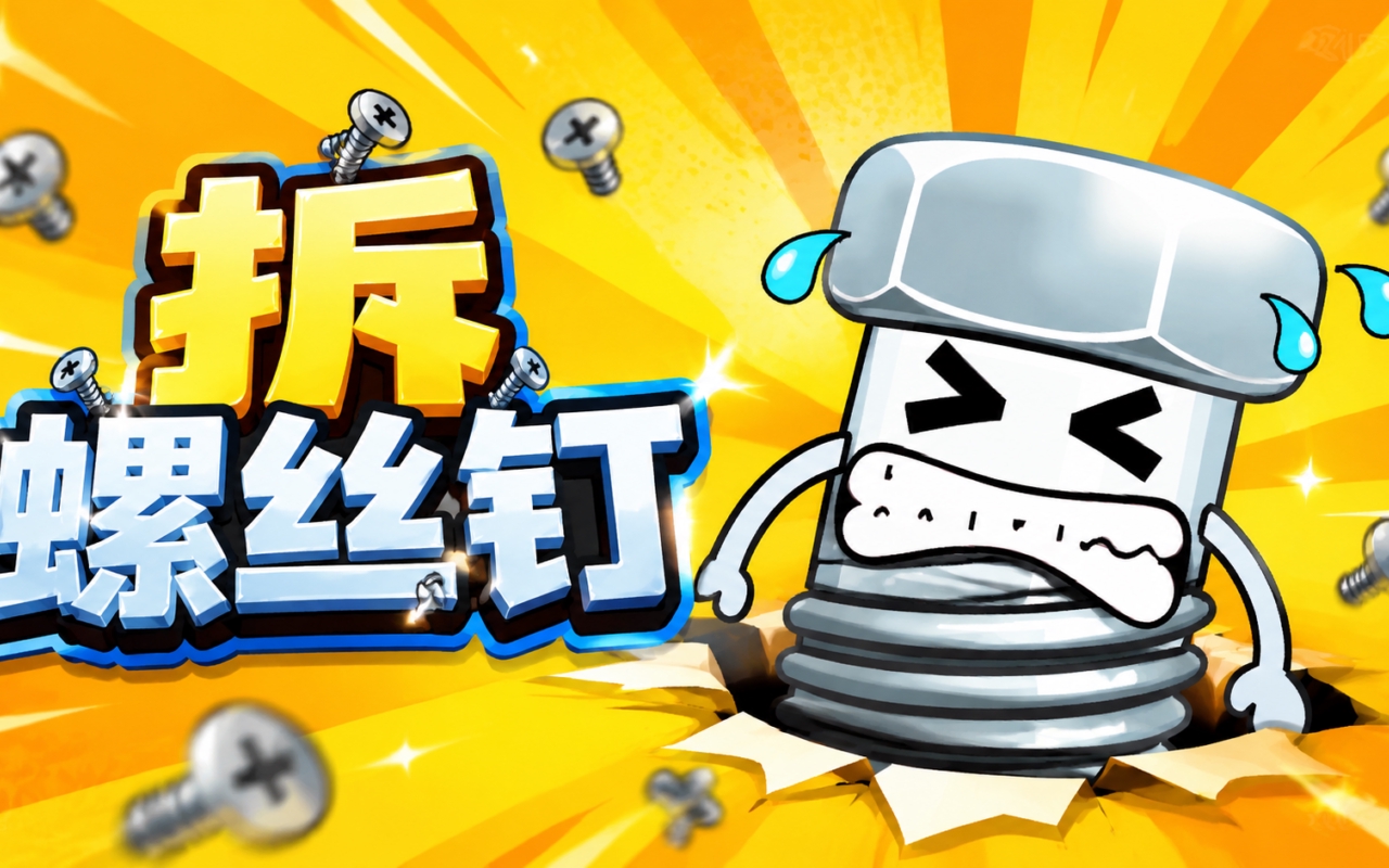 拆螺丝钉