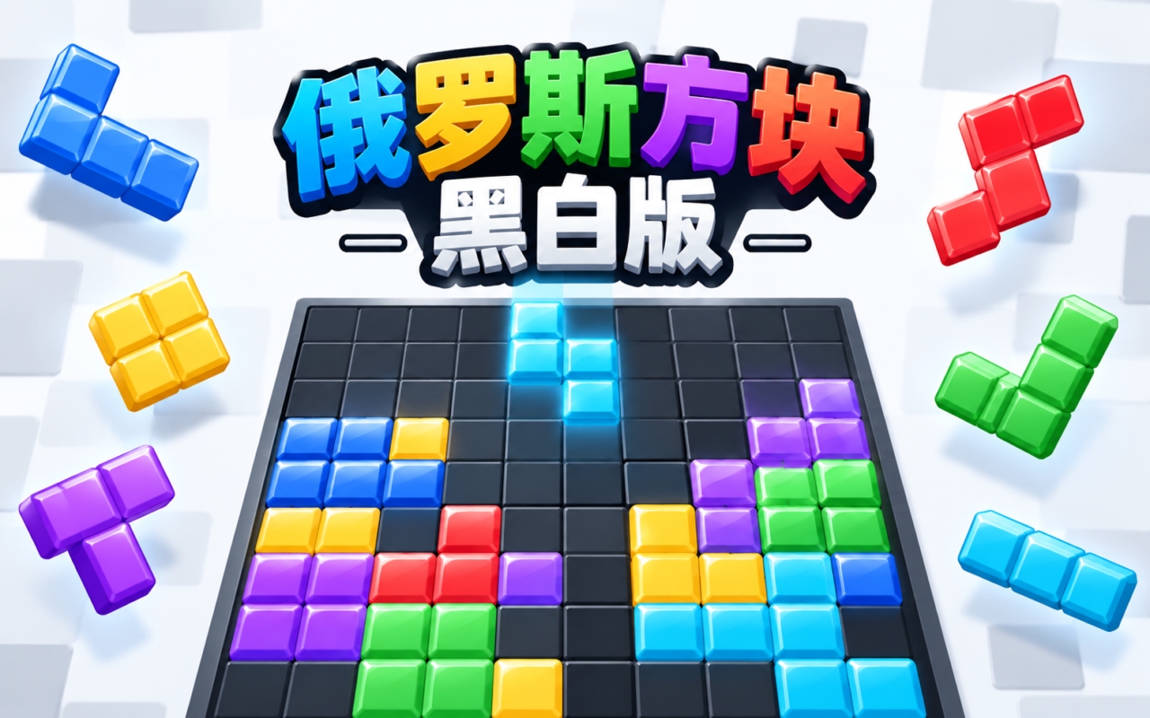 俄罗斯方块黑白版