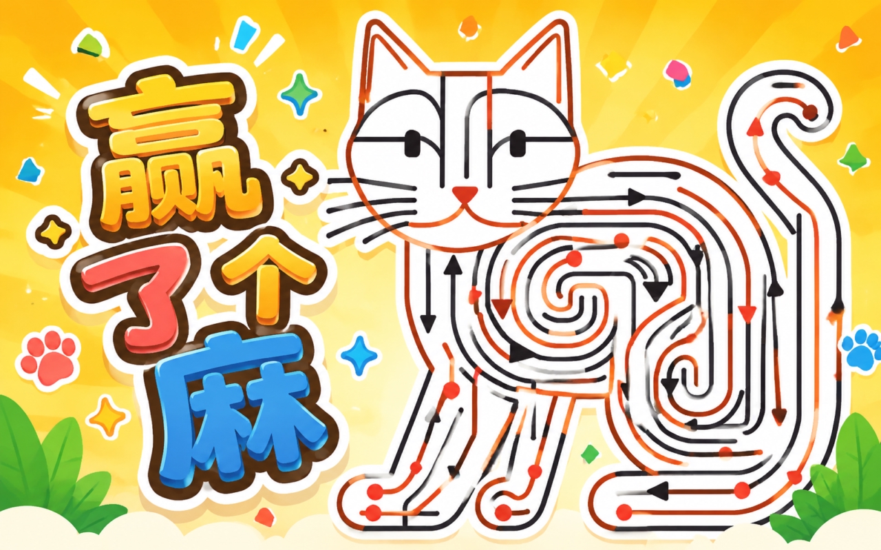 赢了个麻