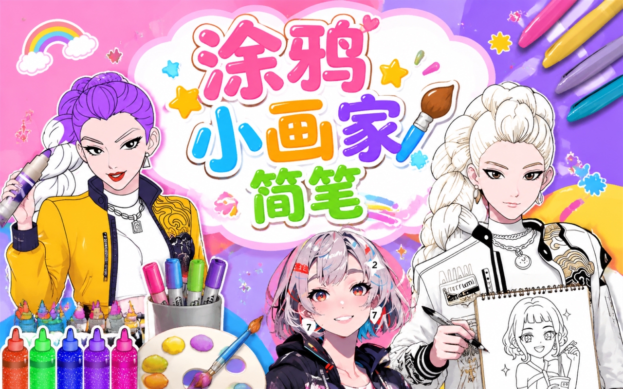 涂鸦小画家简笔