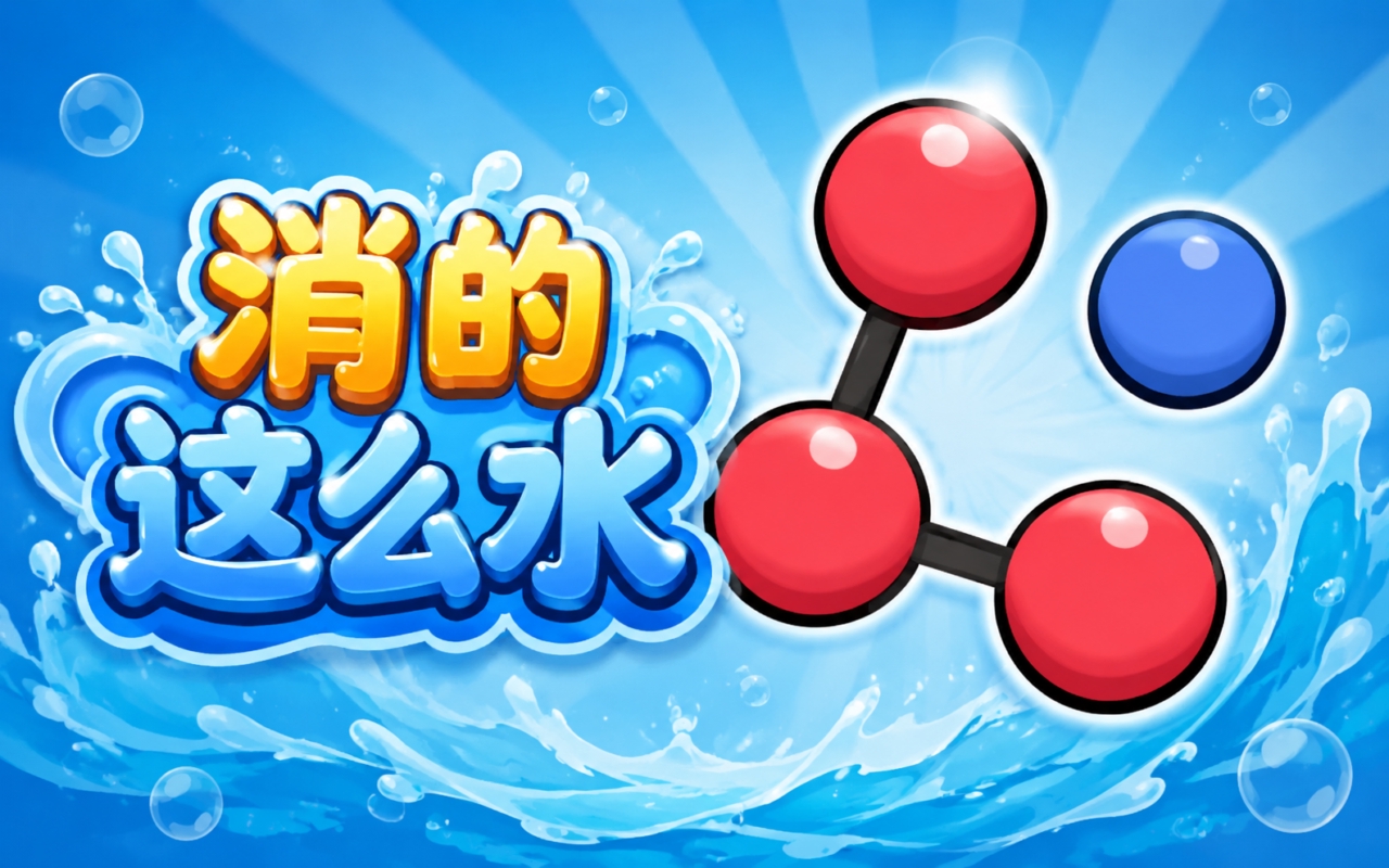 消的这么水