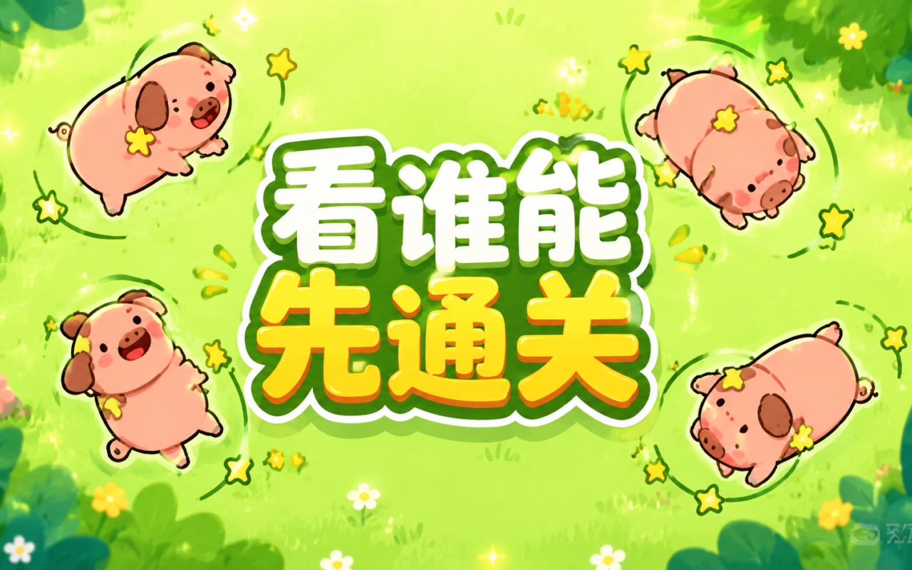 看谁能先通关