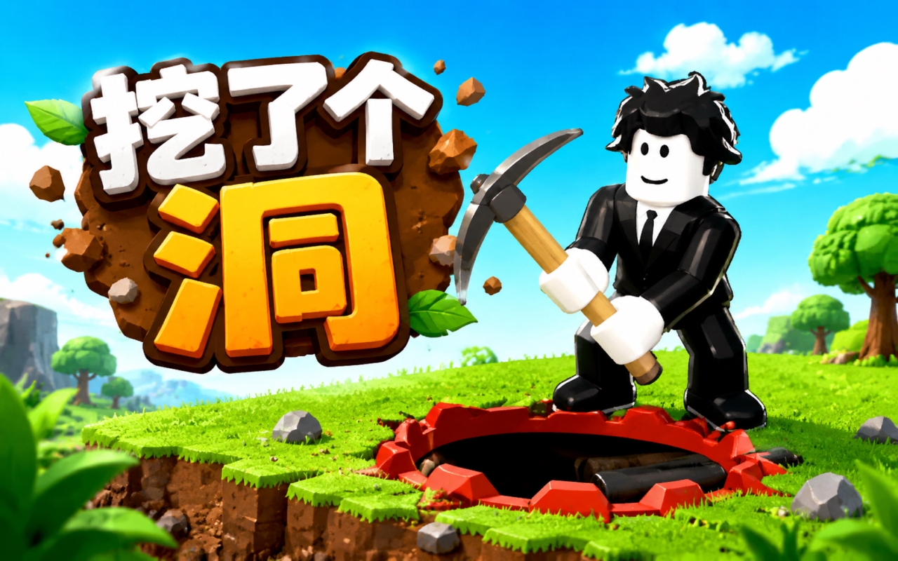 挖了个洞