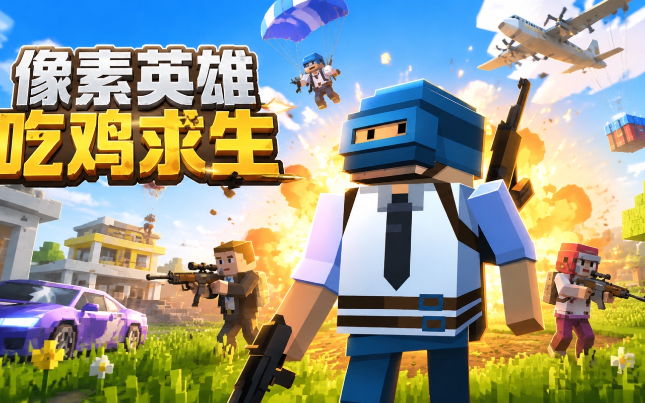 像素英雄吃鸡求生