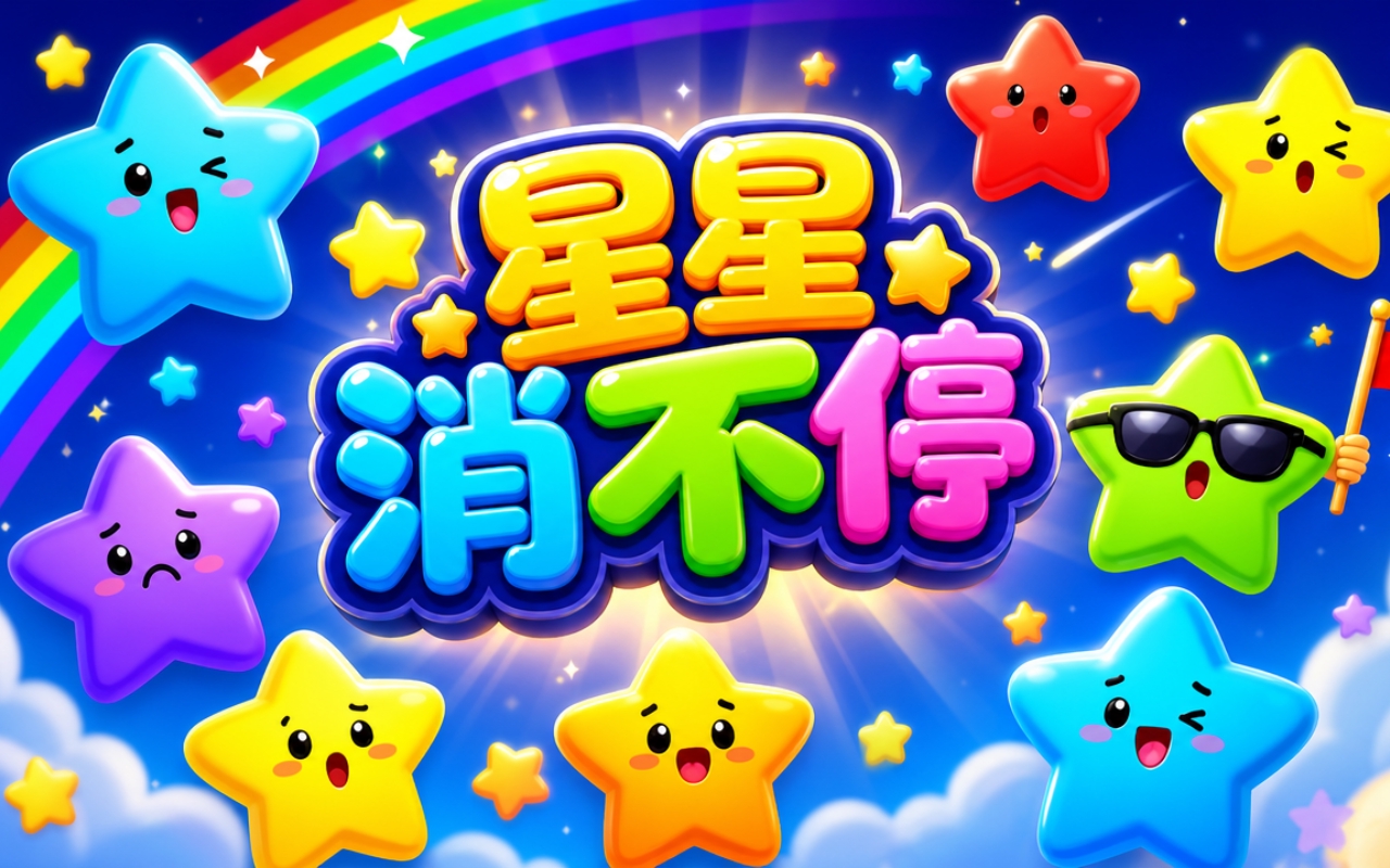 星星消不停