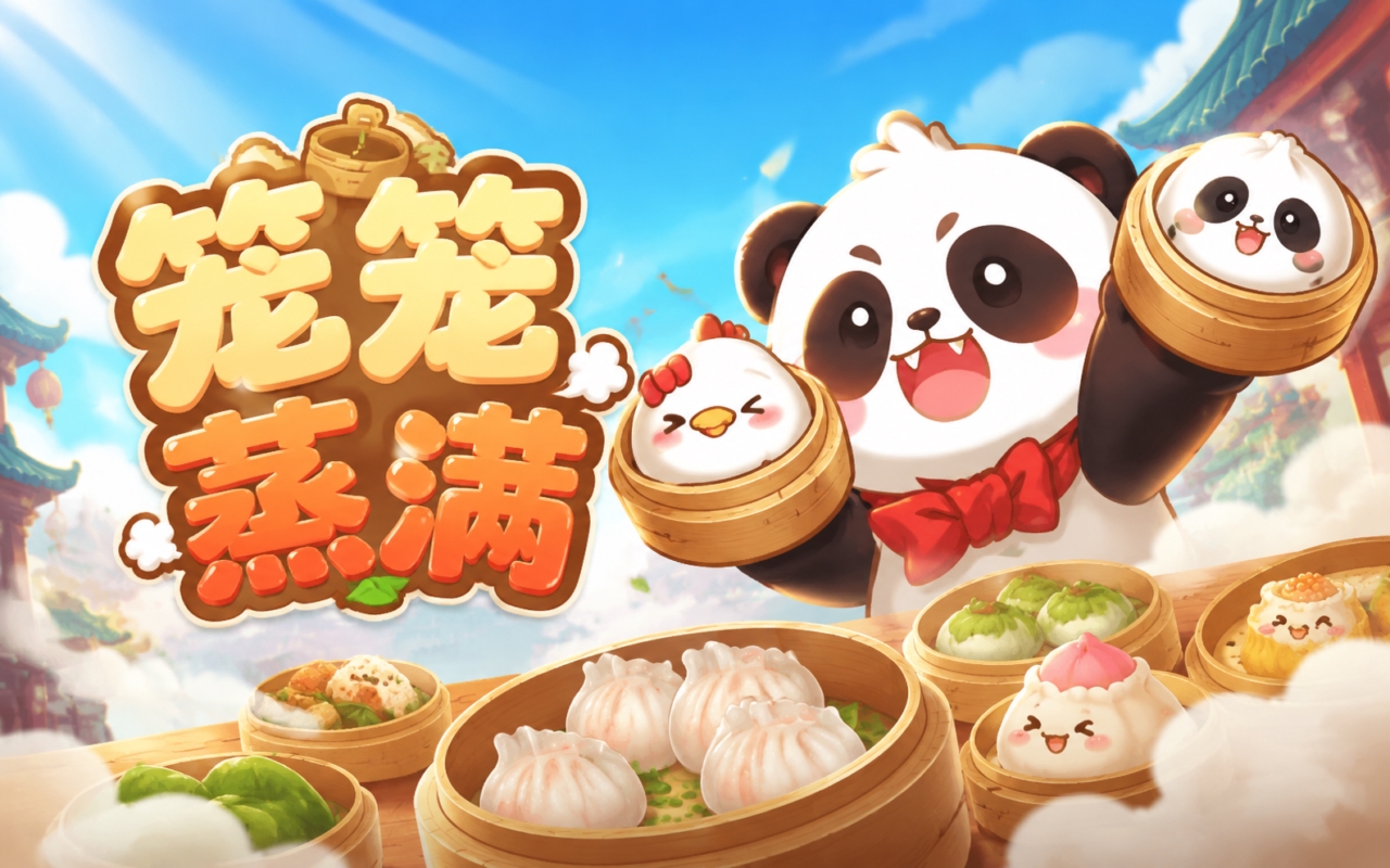 笼笼蒸满