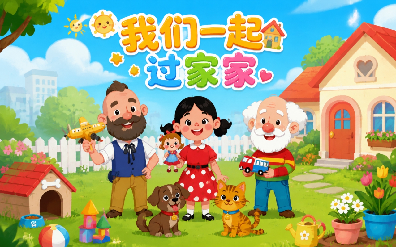 我们一起过家家