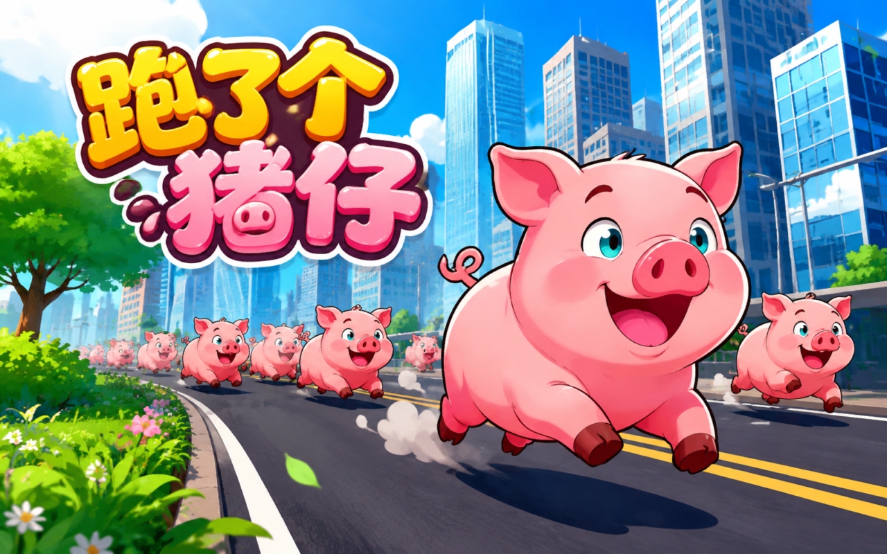 跑了个猪仔