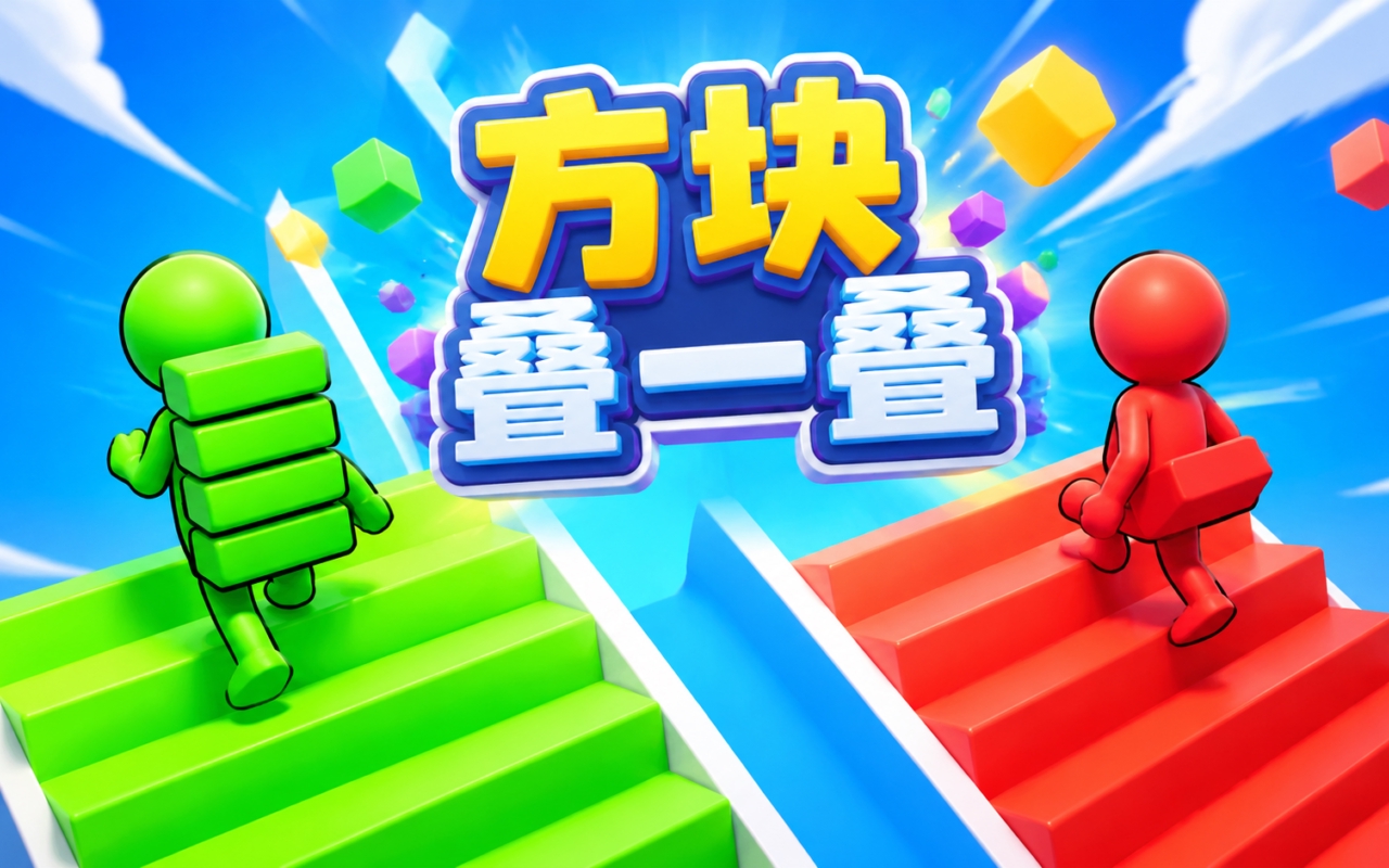 方块叠一叠