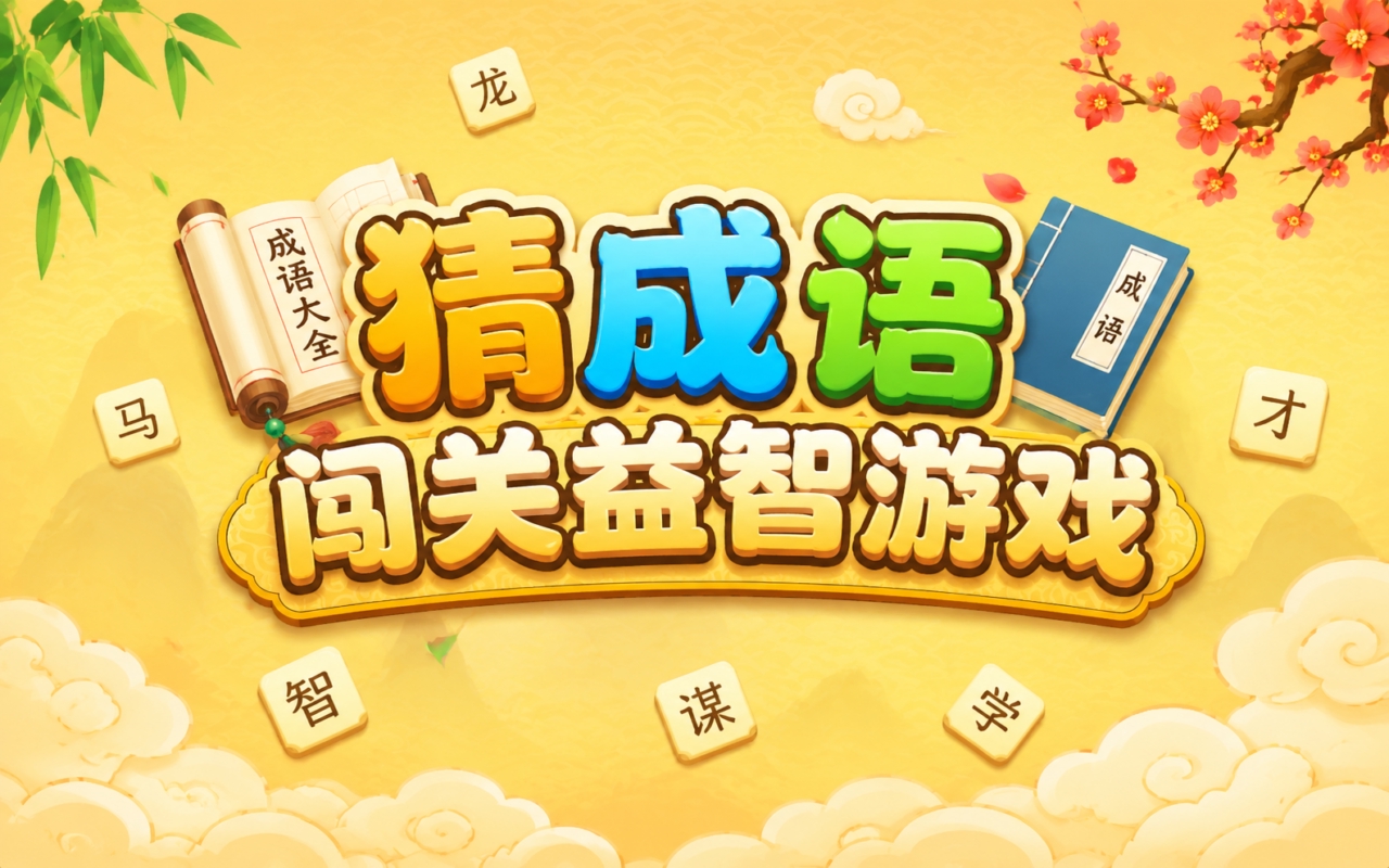 猜成语闯关益智游戏