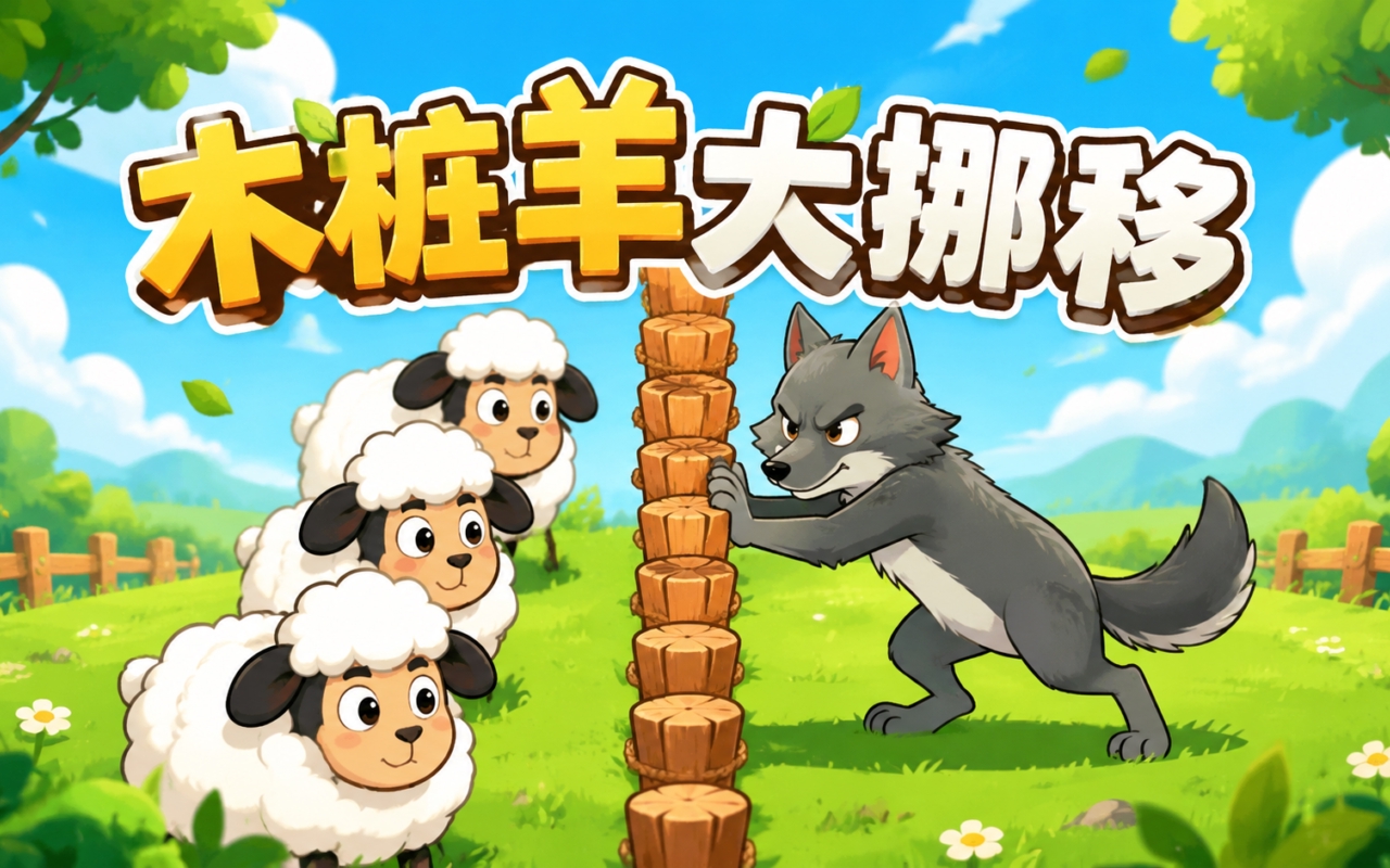 木桩羊大挪移