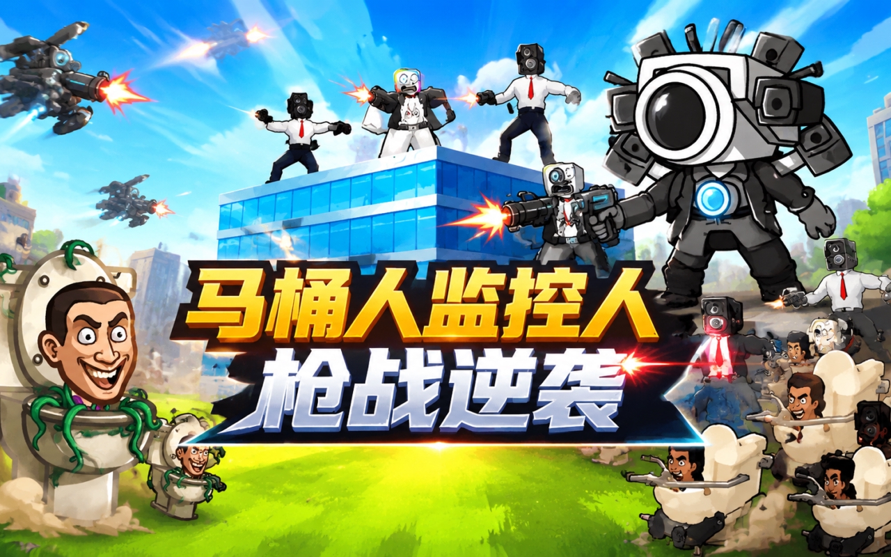 马桶人监控人枪战逆袭