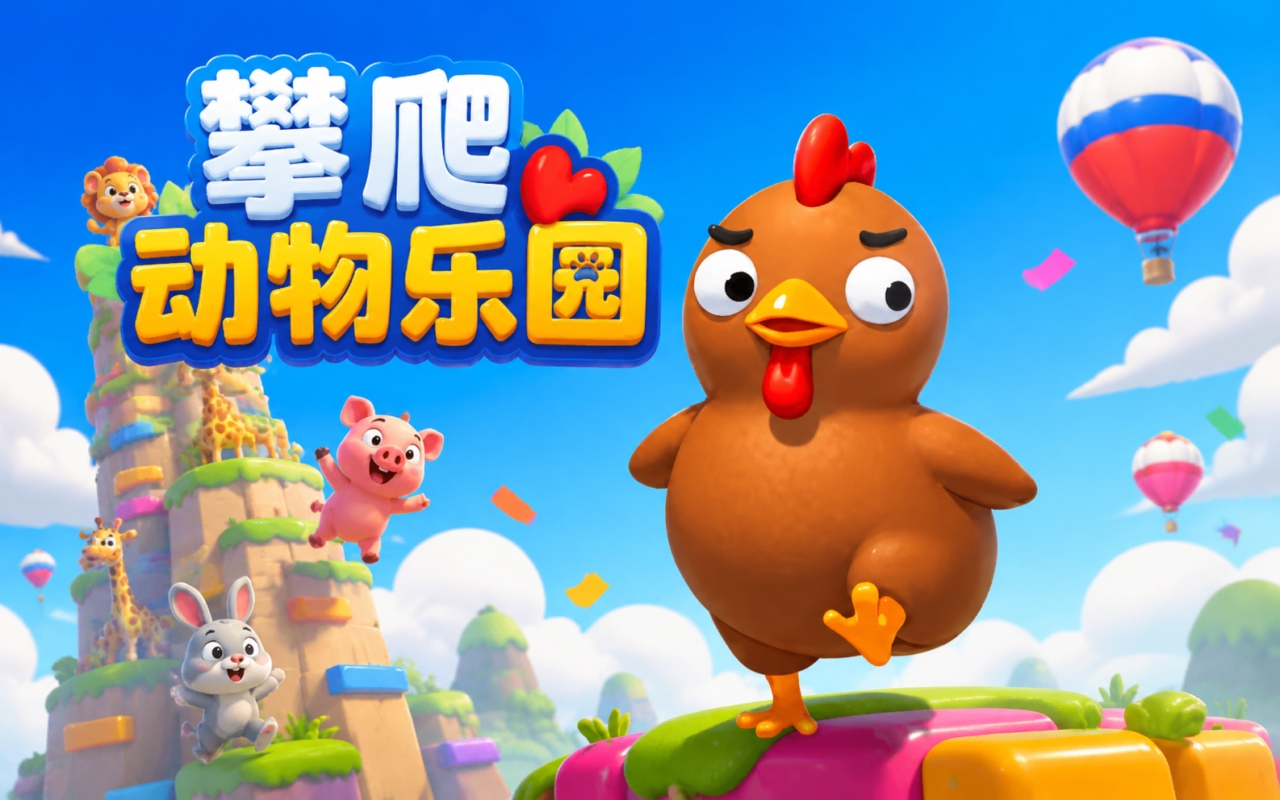 攀爬动物乐园