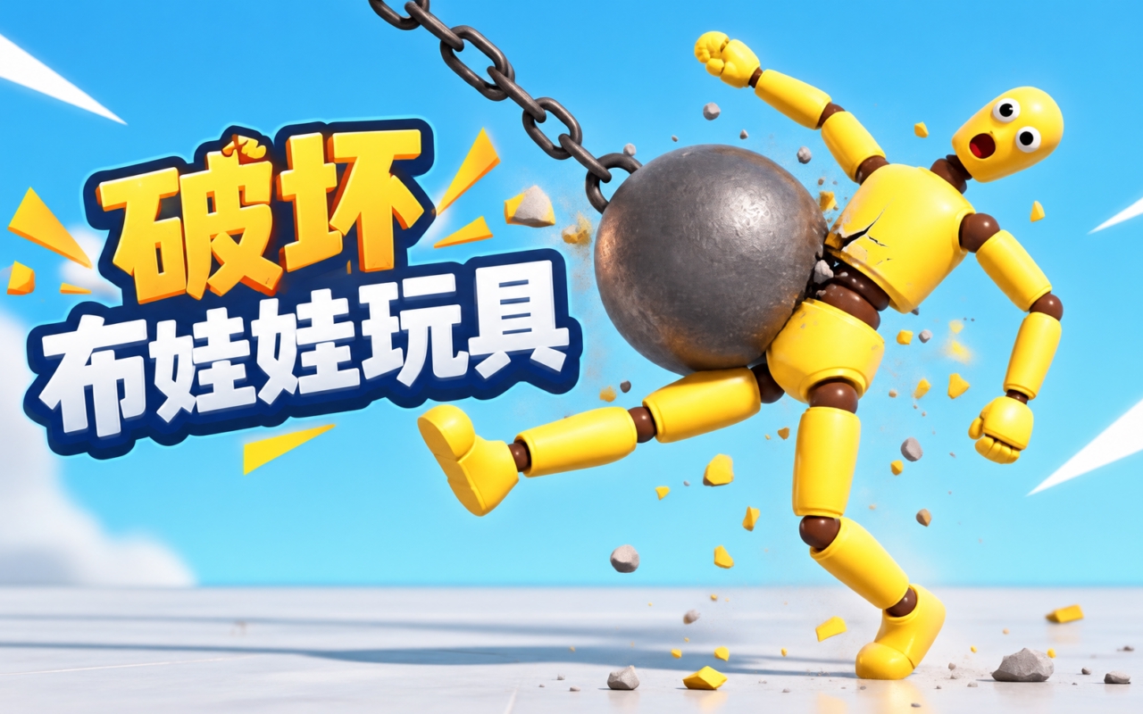 破坏布娃娃玩具