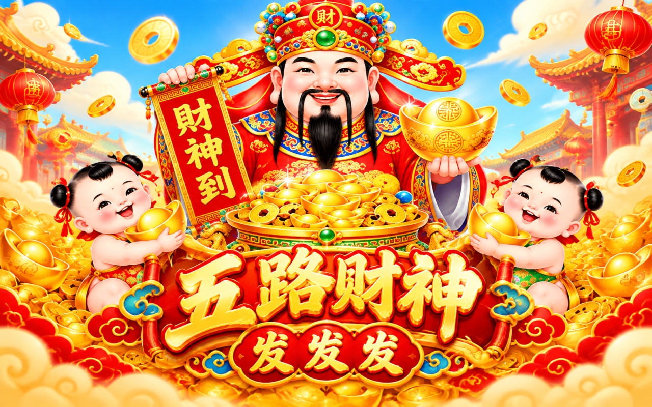 五路财神发发发