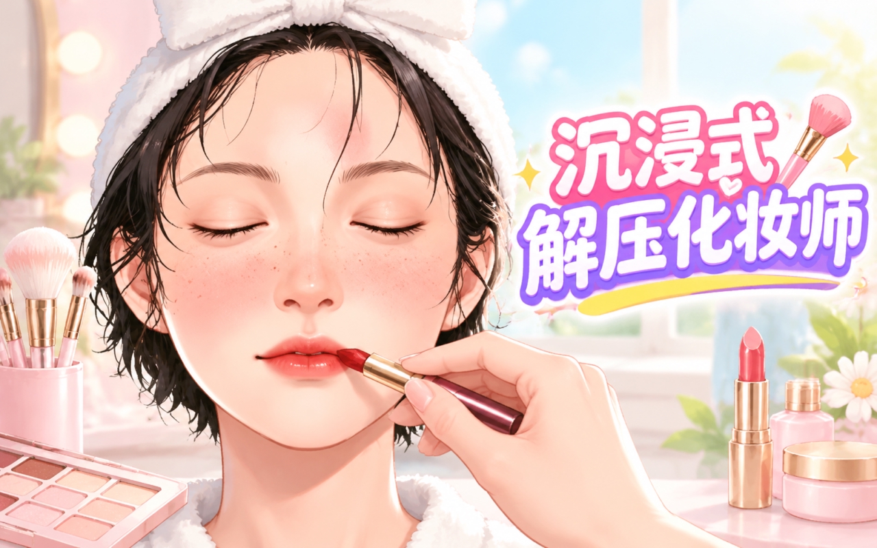 沉浸式解压化妆师