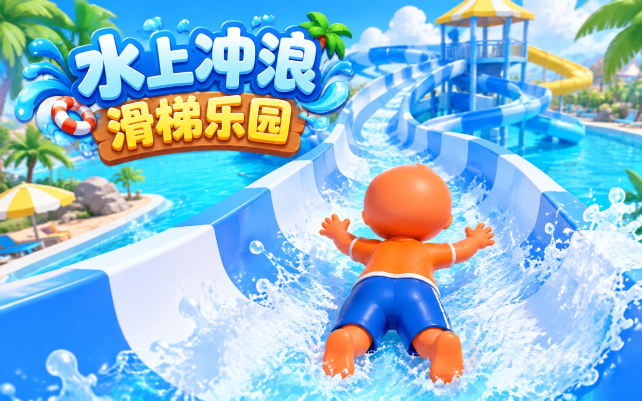 水上冲浪滑梯乐园