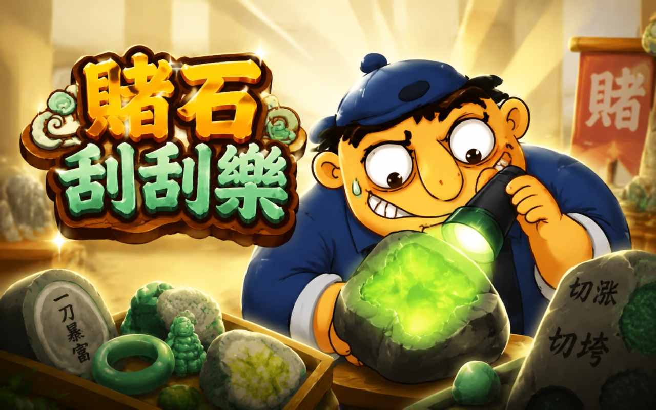 赌石刮刮樂