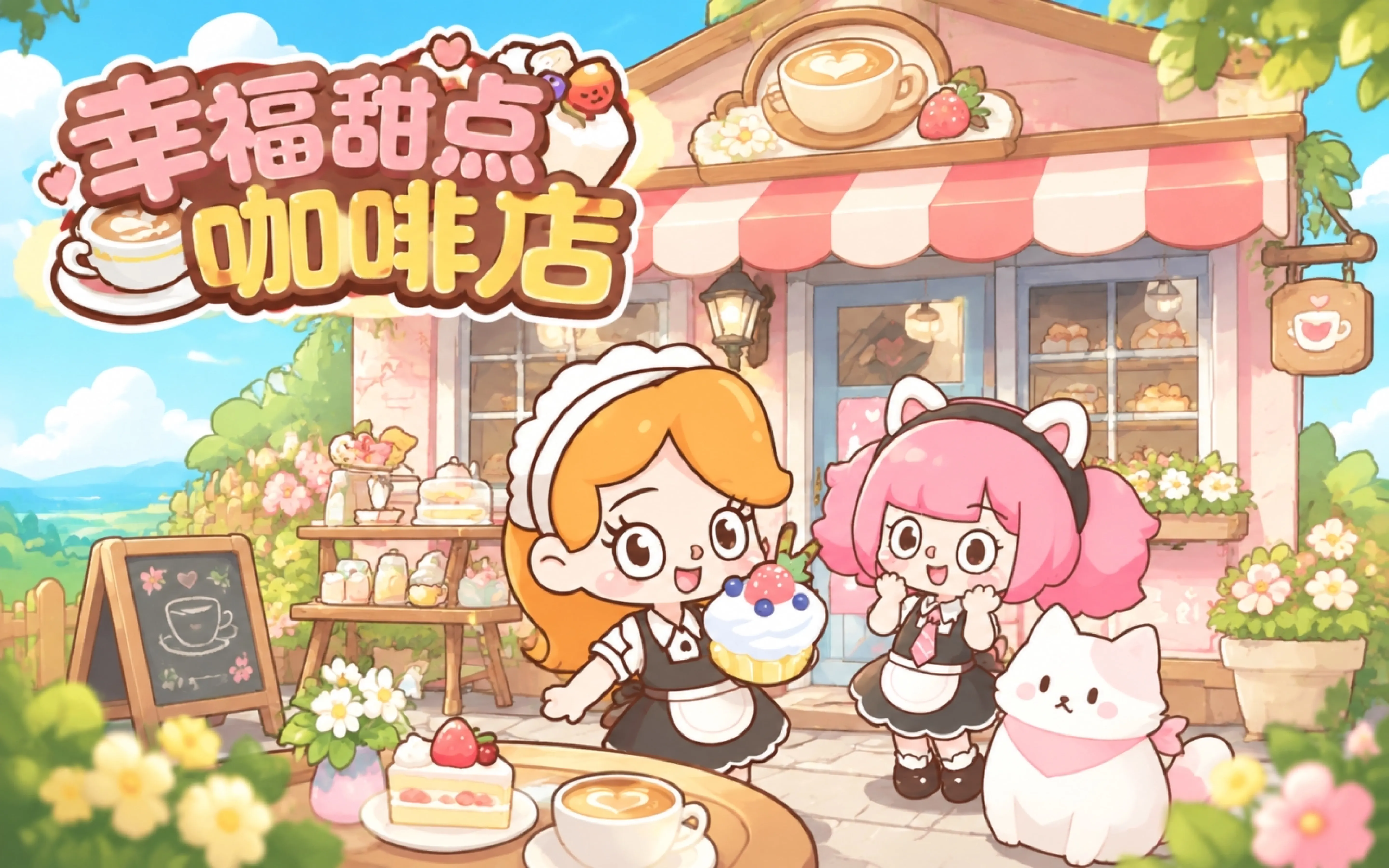 幸福甜点咖啡店