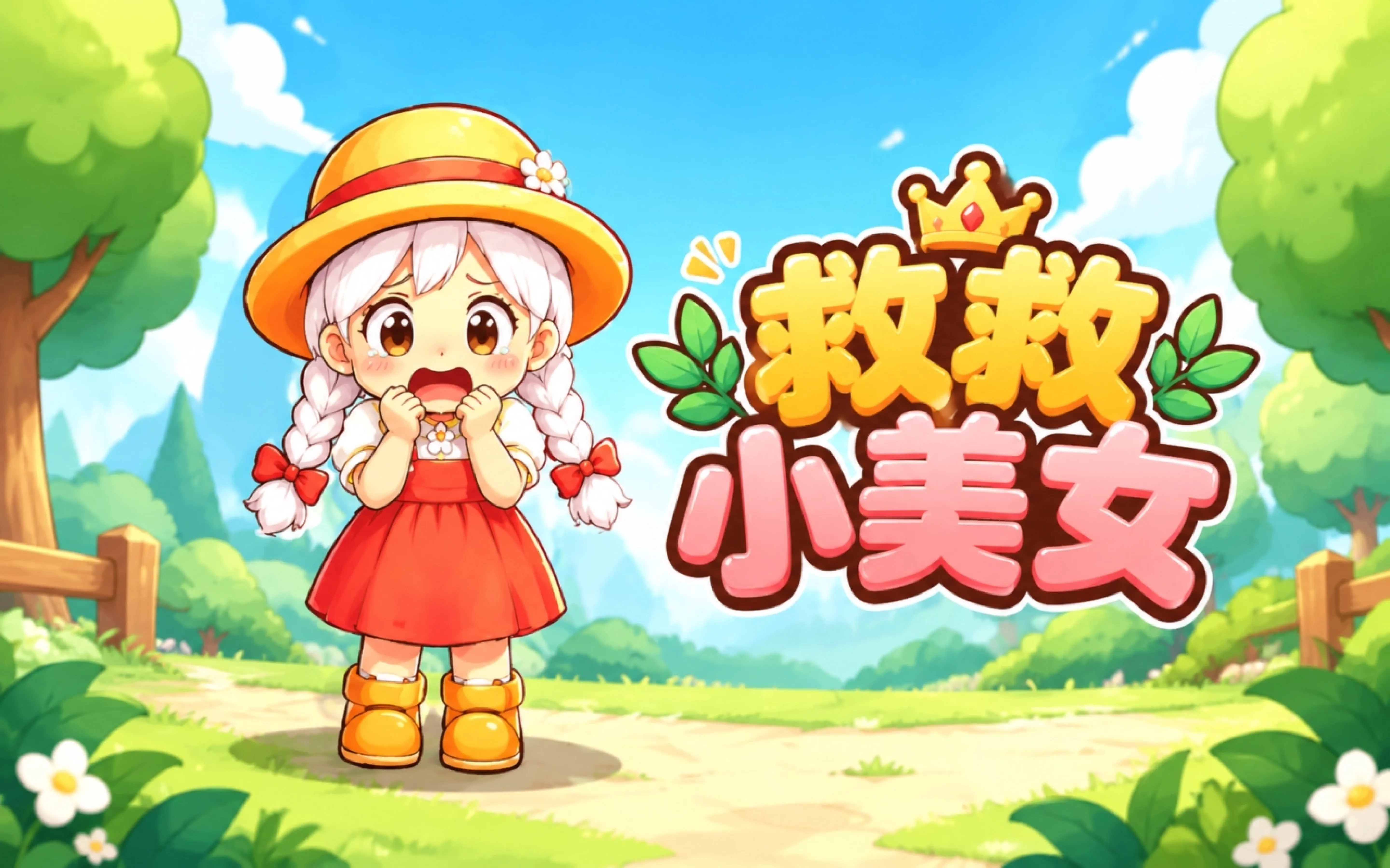 救救小美女