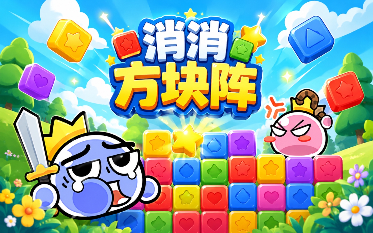 消消方块阵