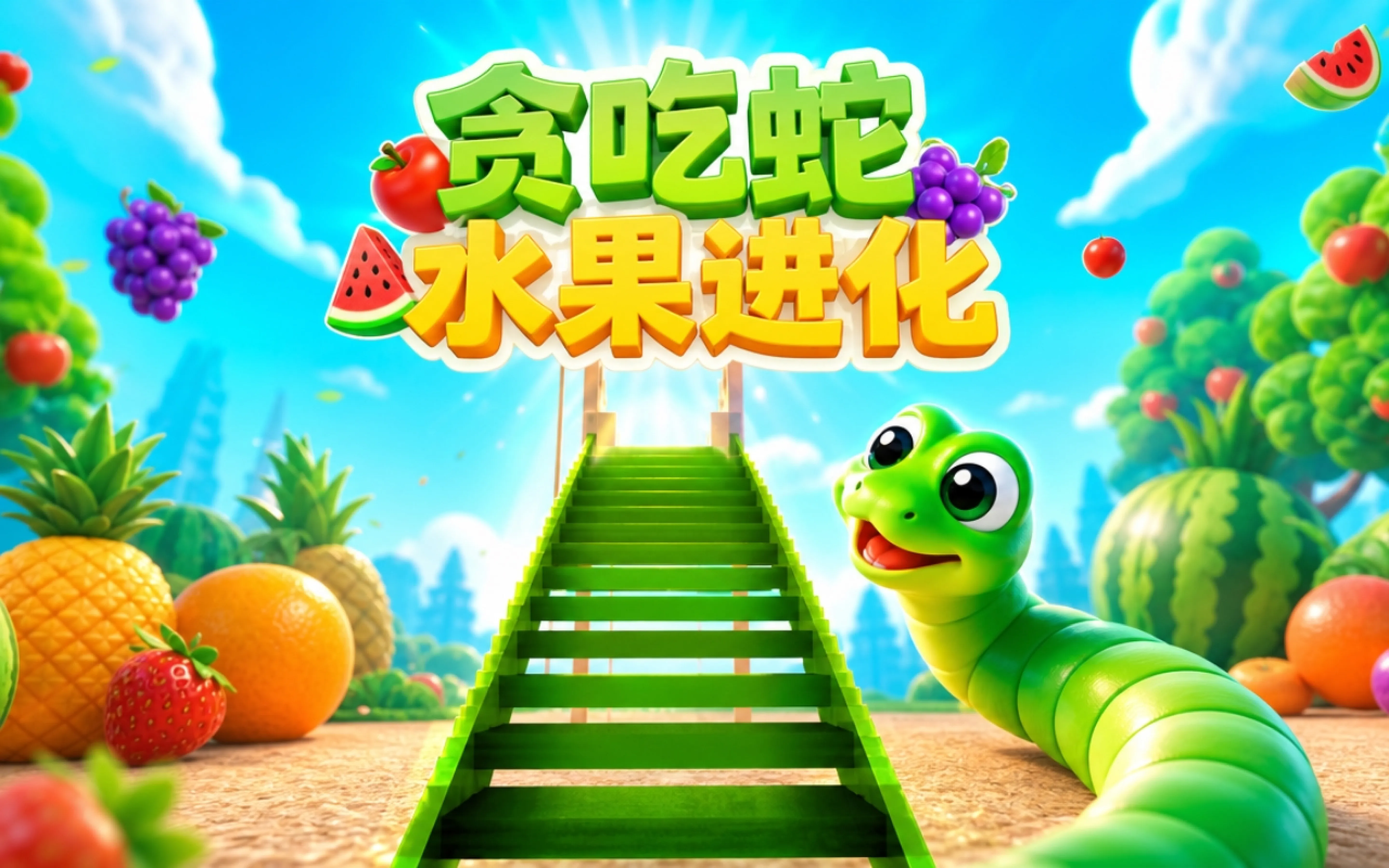 贪吃蛇水果进化