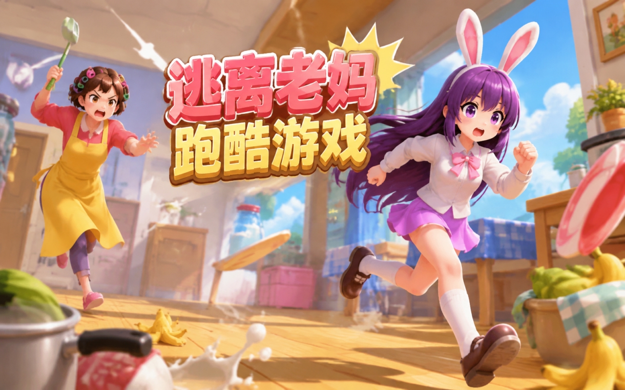 逃离老妈跑酷游戏