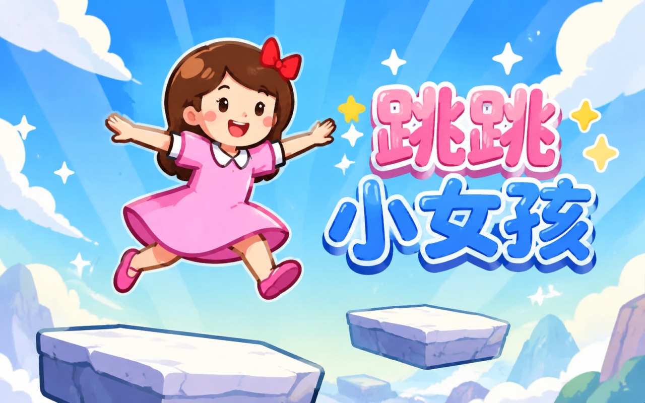 跳跳小女孩