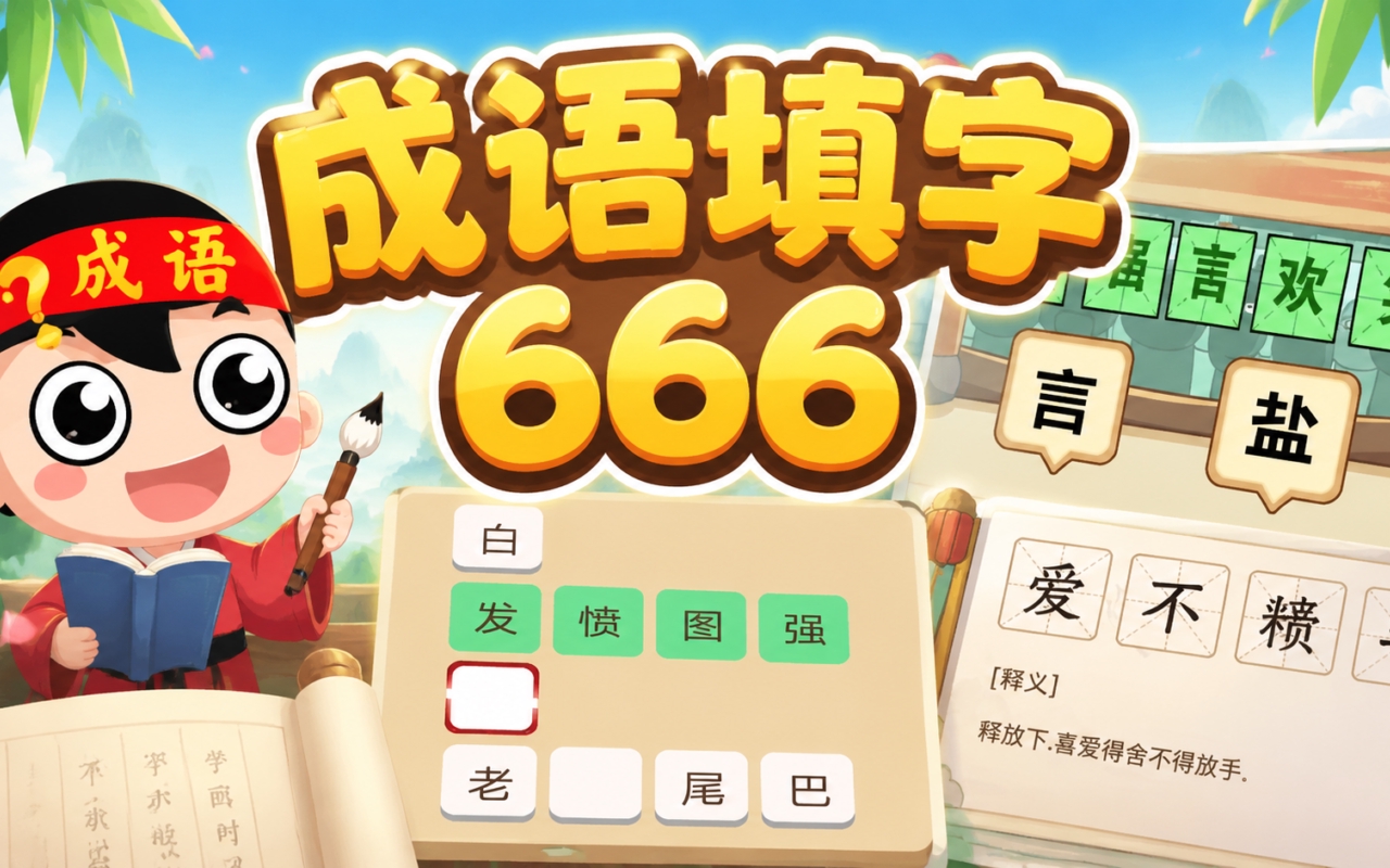 成语填字666