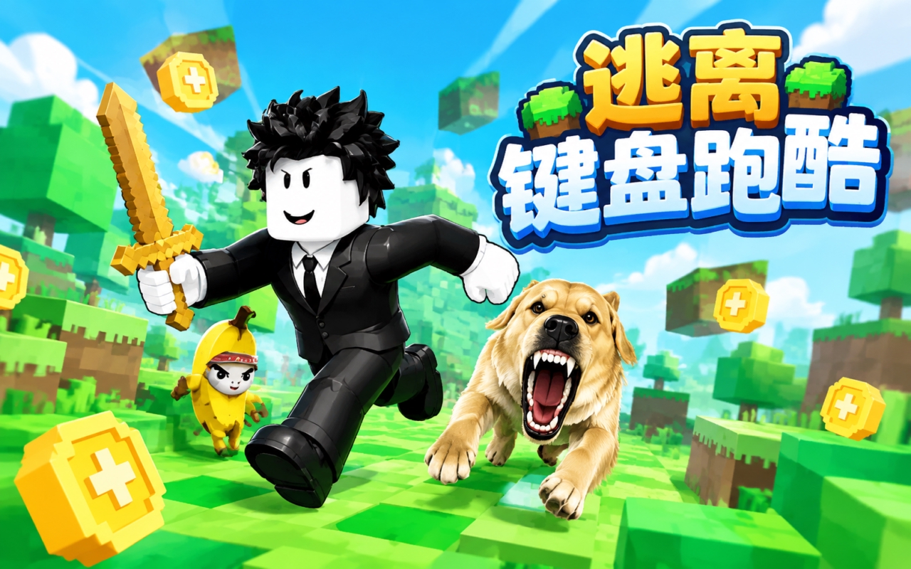 逃离键盘跑酷