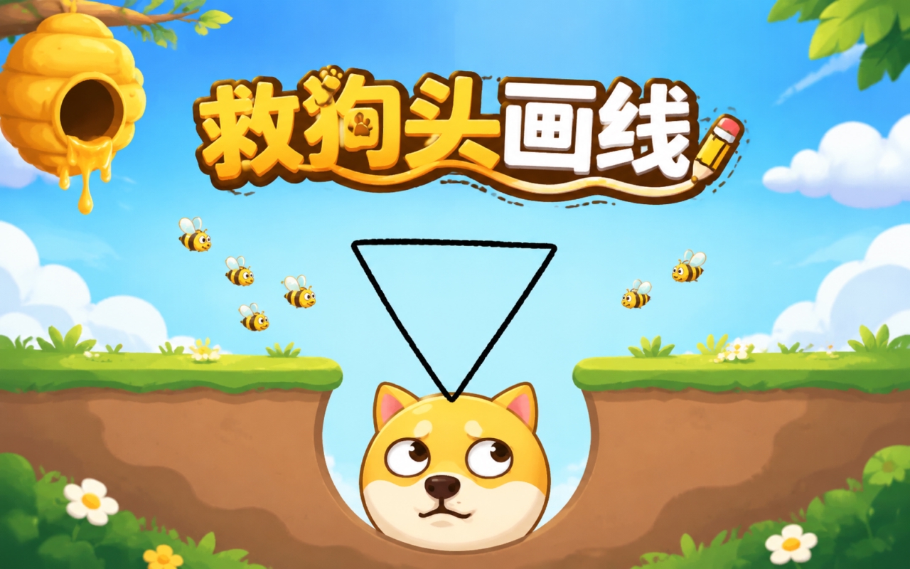 救狗头画线