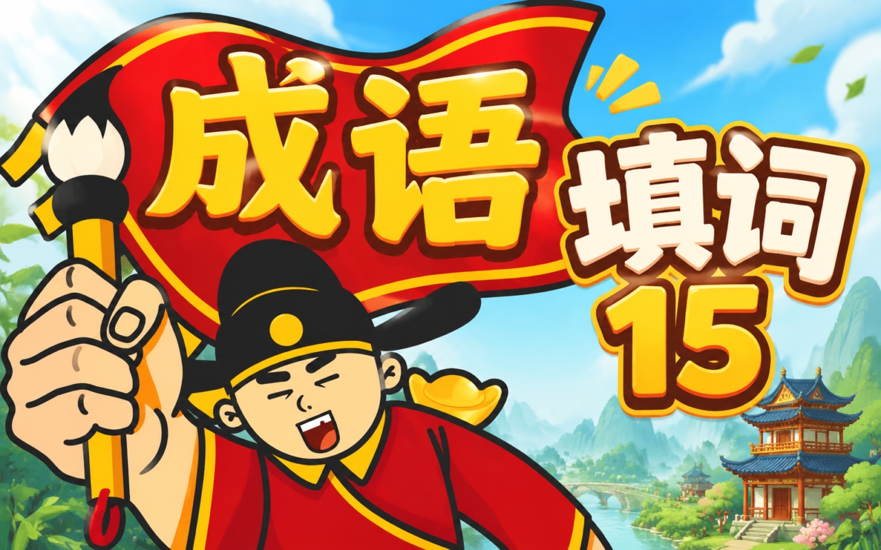成语填词15