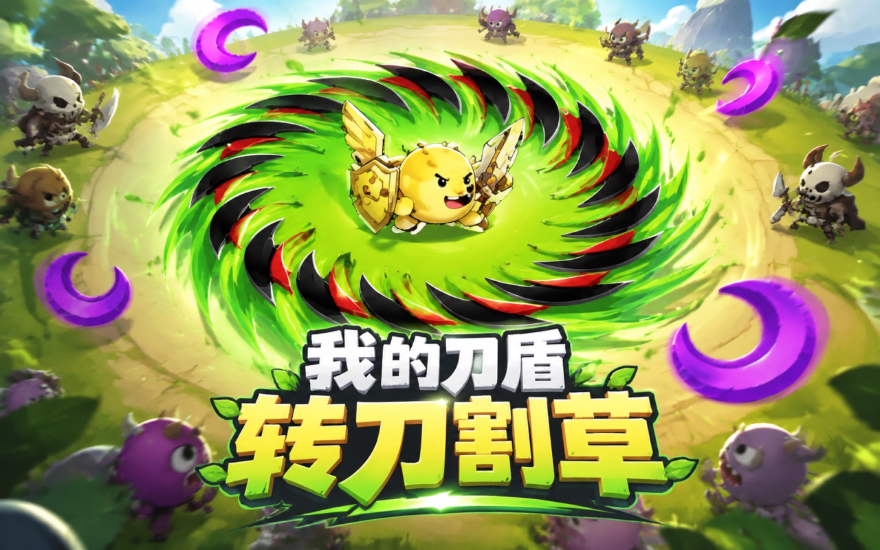 我的刀盾转刀割草