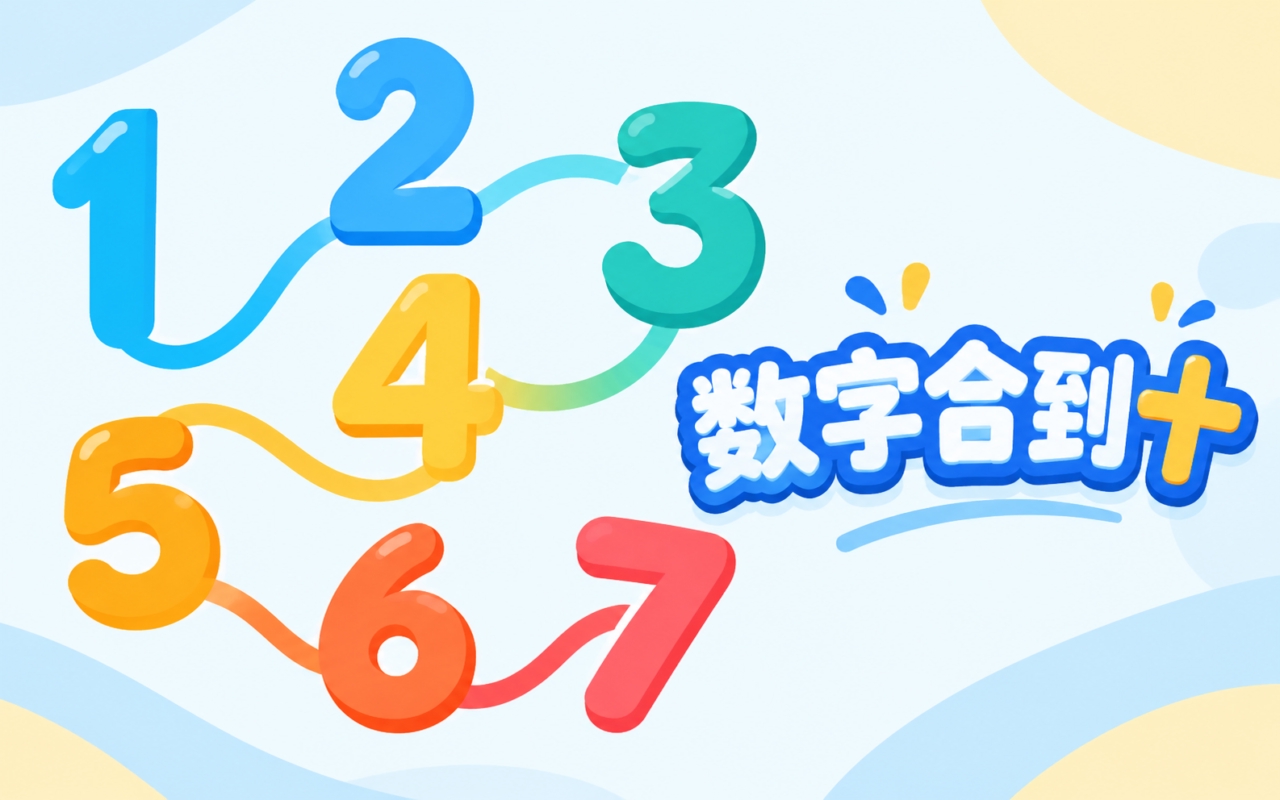 数字合到十