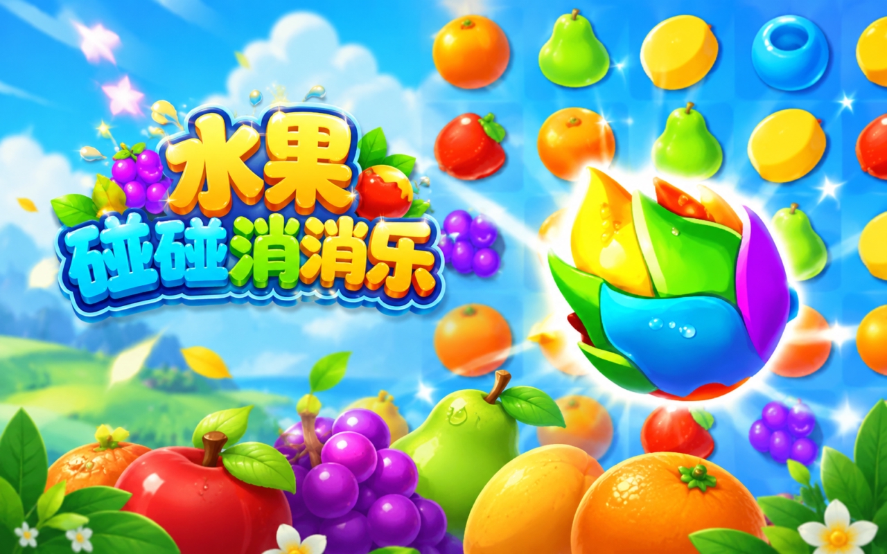 水果碰碰消消乐