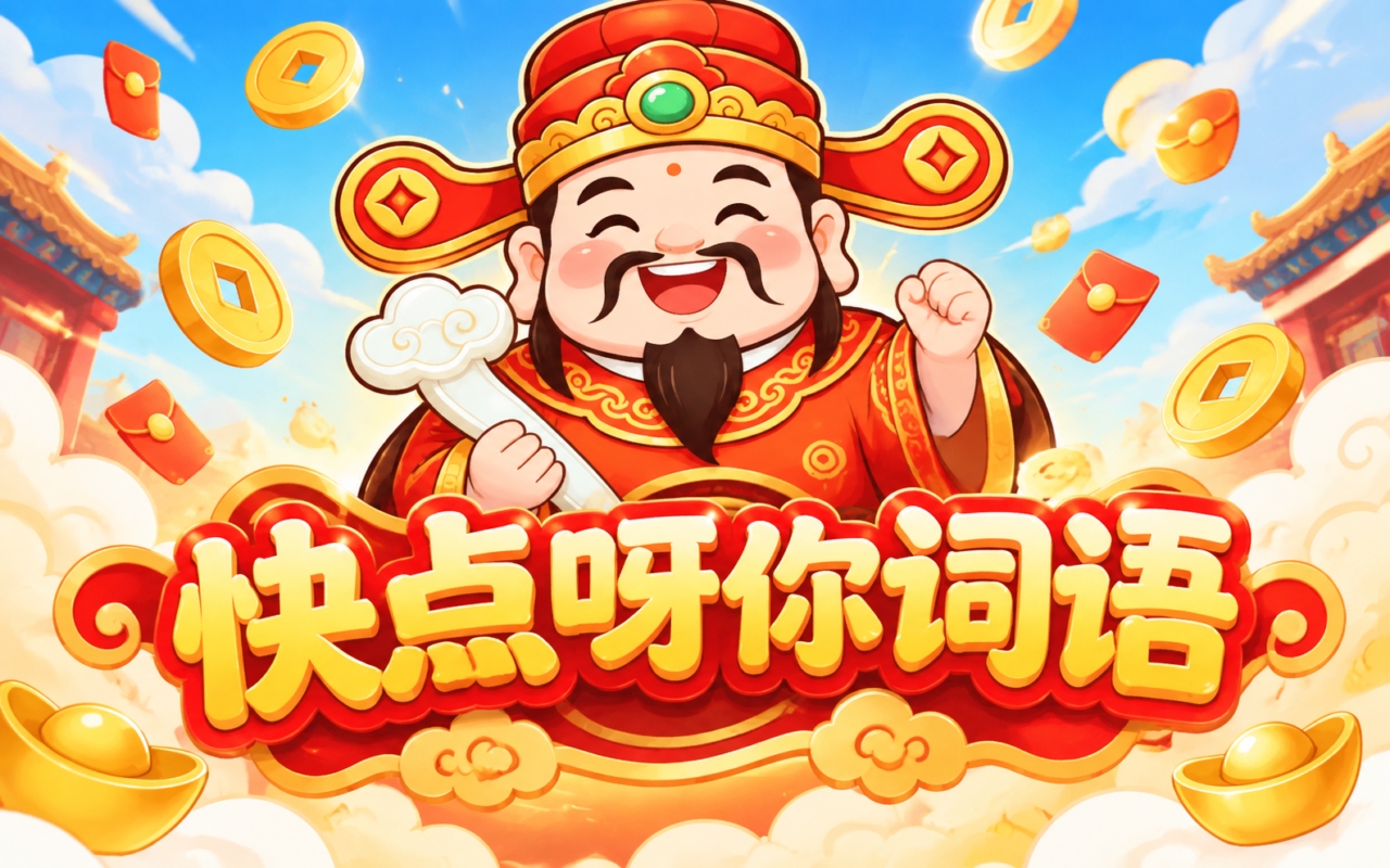 快点呀你词语