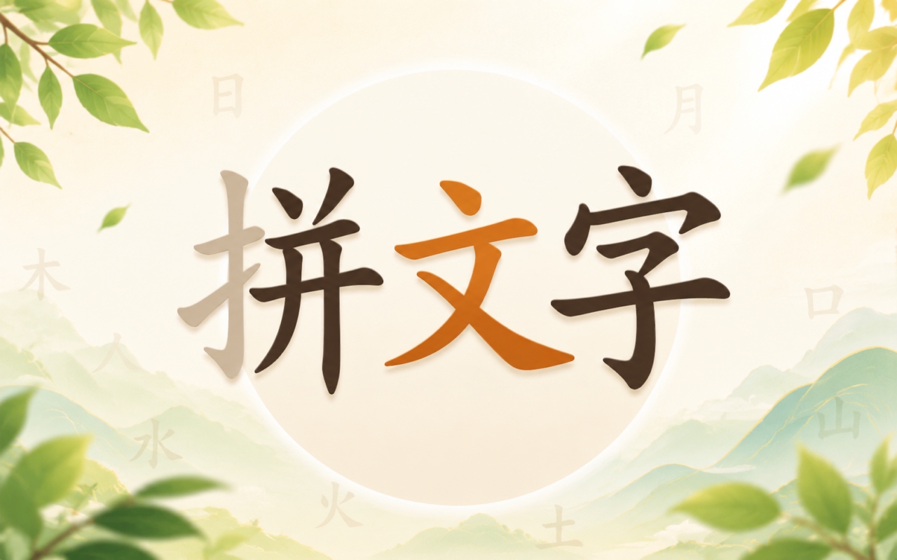 拼文字