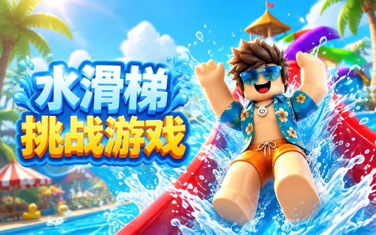 水滑梯挑战游戏