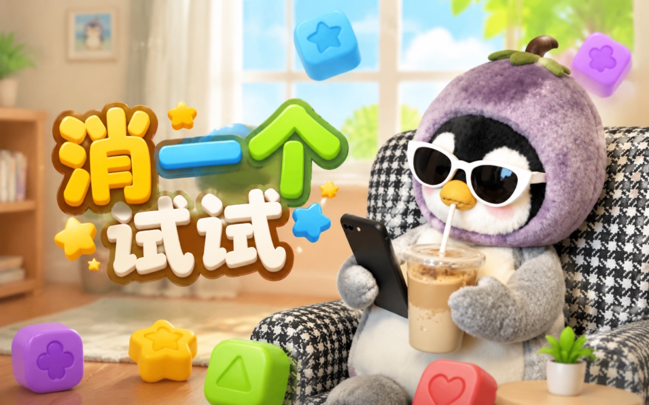 消一个试试