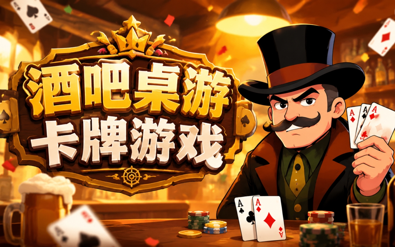 酒吧桌游卡牌游戏