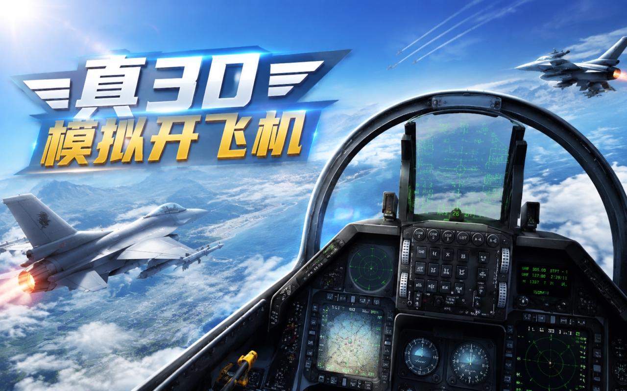 真3d模拟开飞机
