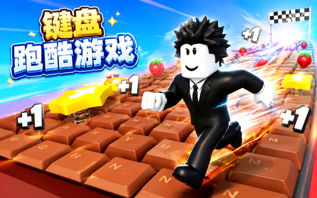 键盘跑酷游戏