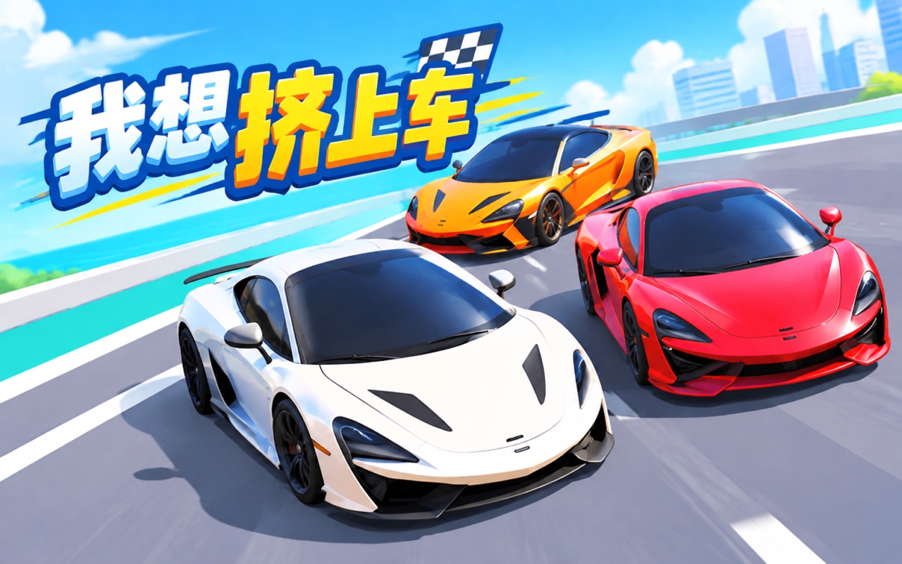 我想挤上车